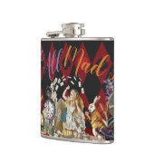 Alice in Wonderland Mad Cheshire Cat Heupfles (Links)