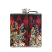 Alice in Wonderland Mad Cheshire Cat Heupfles (Achterkant)