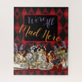 Alice in Wonderland Mad Cheshire Cat Legpuzzel (Verticaal)