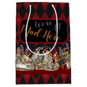 Alice in Wonderland Mad Cheshire Cat Medium Cadeauzakje (Voorkant)