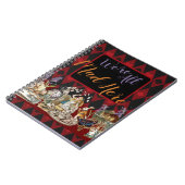 Alice in Wonderland Mad Cheshire Cat Notitieboek (Linkerzijde)