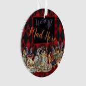 Alice in Wonderland Mad Cheshire Cat Ornament (voorkant)