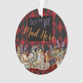 Alice in Wonderland Mad Cheshire Cat Ornament (voorkant)