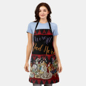 Alice in Wonderland Mad Cheshire Cat Schort (Gedragen)