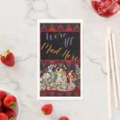 Alice in Wonderland Mad Cheshire Cat Servet (Insitu)