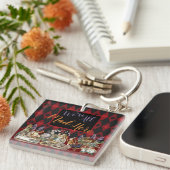 Alice in Wonderland Mad Cheshire Cat Sleutelhanger (Voorkant Rechts)