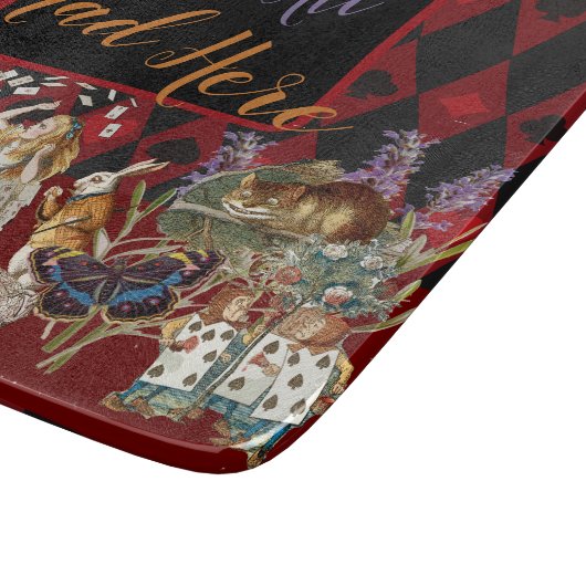 Alice in Wonderland Mad Cheshire Cat Snijplank (Hoek)