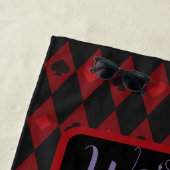 Alice in Wonderland Mad Cheshire Cat Strandlaken (In situ)