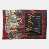 Alice in Wonderland Mad Cheshire Cat Theedoek (Horizontaal)