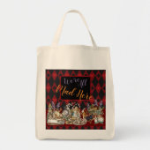 Alice in Wonderland Mad Cheshire Cat Tote Bag (Voorkant)