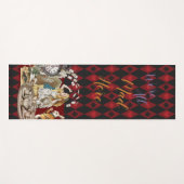 Alice in Wonderland Mad Cheshire Cat Yogamat (Voorkant (horizontaal))