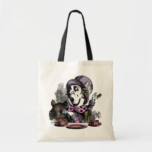 Alice in Wonderland Mad Hatter Canvas tas