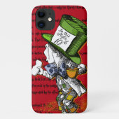 Alice in Wonderland | Mad Hatter Case-Mate iPhone Case (Achterkant)