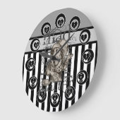Alice in Wonderland Mad Hatter Grunge Grote Klok (Hoek)