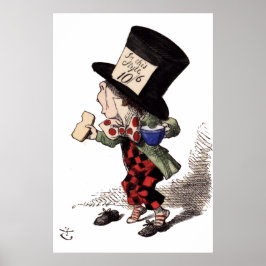 Alice in Wonderland - Mad Hatter (kleur) Poster