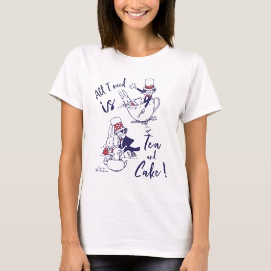 Alice in Wonderland "Mad Hatter" T-shirt (Voorkant)