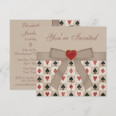 Alice in Wonderland Mad Hatter Tea Party Kaart (Voorkant / Achterkant)