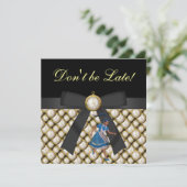 Alice in Wonderland Mad Hatter Tea Party nodigt ui Kaart (Staand voorkant)