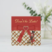 Alice in Wonderland Mad Hatter Tea Party nodigt ui Kaart (Staand voorkant)