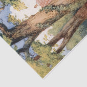 Alice in Wonderland Mad Hatter Tea Party ontkoppel Tissuepapier (Detail)