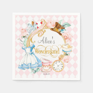 Alice in Wonderland, Mad-hatter-theefeestdag Servet