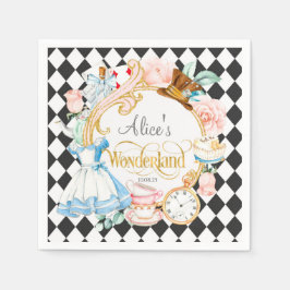 Alice in Wonderland, Mad-hatter-theefeestdag Servet