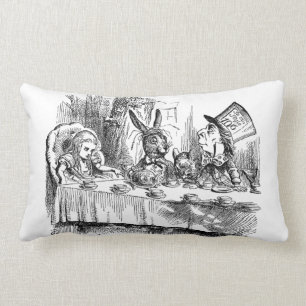  Alice in Wonderland Mad Hatter-theeparty Kussen