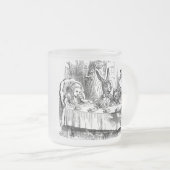 Alice in Wonderland Mad Hatter-theeparty Matglas Koffiemok (Voorkant rechts)