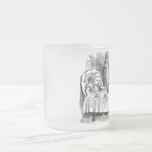 Alice in Wonderland Mad Hatter-theeparty Matglas Koffiemok (Center)