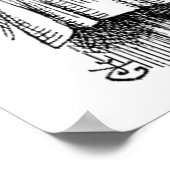  Alice in Wonderland Mad Hatter-theeparty Poster (Hoek)