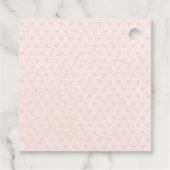 Alice in Wonderland Mad Hatters Tea Party Custom Bedankjes Labels (Achterkant)