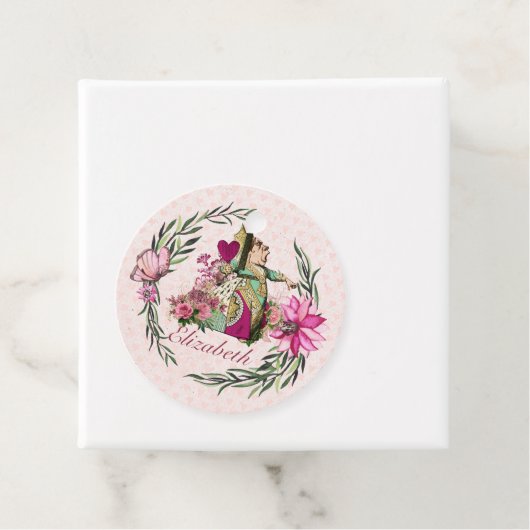 Alice in Wonderland Mad Hatters Tea Party Custom Bedankjes Labels (In situ)