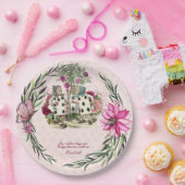 Alice in Wonderland Mad Hatters Tea Party Custom Papieren Bordje (Feest)