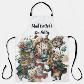 Alice in Wonderland Mad Hatter's Tea Party Schort (Voorkant)