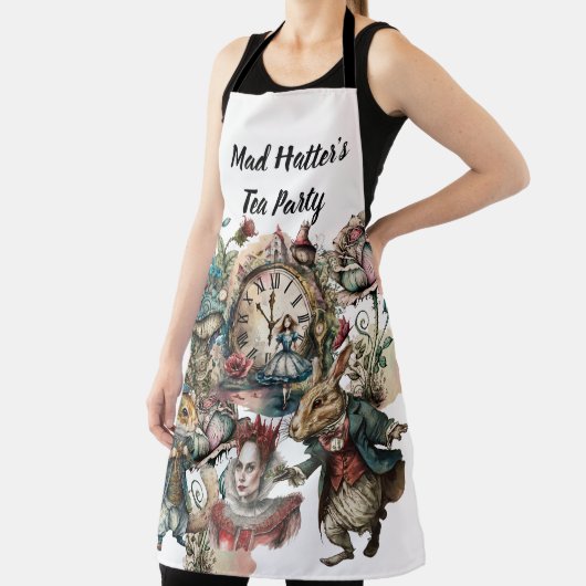 Alice in Wonderland Mad Hatter's Tea Party Schort (Insitu)