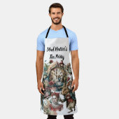 Alice in Wonderland Mad Hatter's Tea Party Schort (Gedragen)