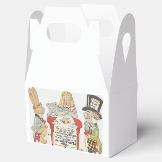  Alice in Wonderland Mad Tea Party Bedankdoosjes (Geopend)