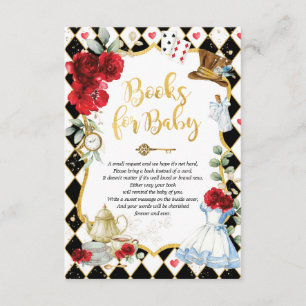 Alice in Wonderland Mad Tea Party Books for Baby Informatiekaartje