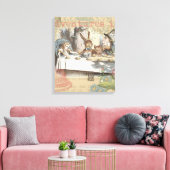 Alice in Wonderland Mad Tea Party Kunst Canvas Afdruk (Insitu (Woonkamer))