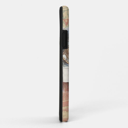 Alice in Wonderland Mad Tea Party Kunst Case-Mate iPhone Case (Achterkant/rechts)