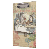 Alice in Wonderland Mad Tea Party Kunst Klembord (Links)