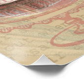 Alice in Wonderland Mad Tea Party Kunst Perfect Poster (Hoek)