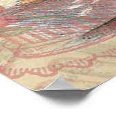 Alice in Wonderland Mad Tea Party Kunst Poster (Hoek)