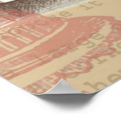 Alice in Wonderland Mad Tea Party Kunst Poster (Hoek)