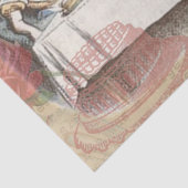 Alice in Wonderland Mad Tea Party Kunst Tissuepapier (Detail)