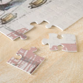 Alice in Wonderland Mad Tea Party Legpuzzel (Zijkant)