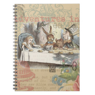 Alice in Wonderland Mad Tea Party Notitieboek
