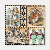 Alice in Wonderland magneet (Voorkant)