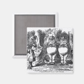 Alice in Wonderland Magneet (Voorkant / Achterkant)