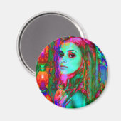 Alice in Wonderland Magneet (Voorkant / Achterkant)